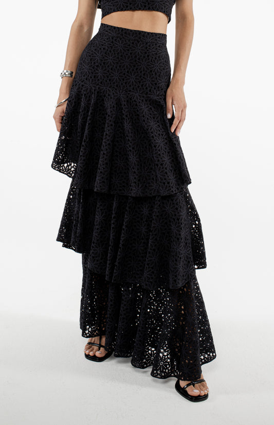 SKIRT DANTELA