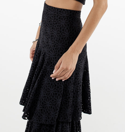 SKIRT DANTELA