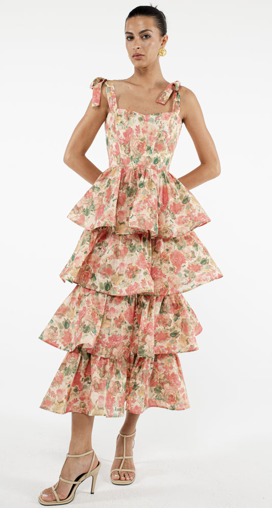 DRESS MULTICOLOR